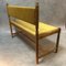Wood and Straw Bench, 1960s 6