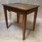 Antique Rustic Pine Table with Drawer, 1900s 7