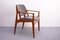 Teak and Leather Chair by Arne Vodder for Vamø, 1960s, Image 2