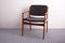 Teak and Leather Chair by Arne Vodder for Vamø, 1960s 5