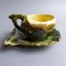 Juego de té vintage de cerámica para marisco, años 60. Juego de 6, Imagen 7