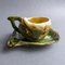 Juego de té vintage de cerámica para marisco, años 60. Juego de 6, Imagen 4