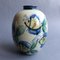 Hand-Painted Ceramic Vase by V.Heintz, 1950s, Image 1