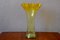 Grand Vase Corolle Jaune, 1970s 1