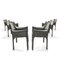 CAB 413 Dining Chairs by Mario Bellini for Cassina, 1970s, Set of 6 2