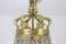 Chandelier in Crystal and Gilt Bronze, 1880s 5