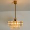 Gold-Plated Crystal Glass Chandeliers from Kinkeldey, 1970s, Set of 2, Image 7