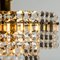 Lampadari placcati in oro e cristallo di Kinkeldey, anni '70, set di 2, Immagine 13