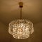 Gold-Plated Crystal Glass Chandeliers from Kinkeldey, 1970s, Set of 2, Image 3