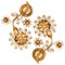 Flower Crystal Sconce from Palwa, 1960s, Image 2
