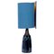 Table Lamp with Silk Lampshade from Soholm Pottery, 1960s, Image 1