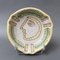 Mid-Century Italian Decorative Ceramic Bowl by Guido Gambone, 1950s 1