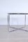 Steel & Smoked Glass Square Dining Table, 1970s 7