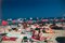 Beach at St. Tropez Oversize C Print Framed in White by Slim Aarons 2