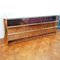 Vintage Mirror Glass & Gold Metal Sideboard with 9 Drawers from Ello, Image 9