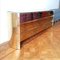 Vintage Mirror Glass & Gold Metal Sideboard with 9 Drawers from Ello, Image 2