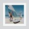 Exibición Boating en Antigua Oversize C con marco blanco de Slim Aarons, Imagen 1