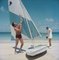 Boat in Antigua Oversize C Print in Weiß von Slim Aarons gestaltet 2