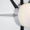 Lampada da soffitto o da parete della collezione Palm Solare in metallo cromato lucido di Design per Macha, Immagine 4