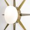 Windrose Solare Collection Chrome Lucid Ceiling or Wall Lamp from Design for Macha 3