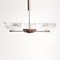 Vintage Ceiling Light in Chrome and Glass, Former Czechoslovakia, 1960s 3