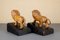 Handmade Wooden Lion Bookends, 1920s, Set of 2 5