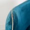 Sofá vintage de terciopelo azul y butacas de Ico Luisa Parisi, años 50. Juego de 3, Imagen 18