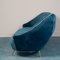 Vintage Blue Velvet Sofa & Armchairs by Ico Luisa Parisi, 1950s, Set of 3 7