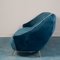 Vintage Blue Velvet Sofa & Armchairs by Ico Luisa Parisi, 1950s, Set of 3, Image 7