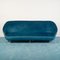 Blaues Vintage Samt Sofa & Sessel von Ico Luisa Parisi, 1950er, 3er Set 2