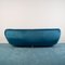 Vintage Blue Velvet Sofa & Armchairs by Ico Luisa Parisi, 1950s, Set of 3 5