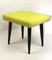 Vintage Yellow Stool, 1970s 3