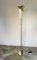 Vintage Bauhaus Brass and Glass Uplighter Floor Lamp from New Society 2