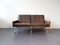 Mid-Century PK-31/2 Brown Leather Sofa by Poul Kjærholm for E. Kold Christensen 1
