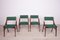 Polish Ski Jumper Dining Chairs from Zamojska Furniture Factory, 1970s, Set of 4, Image 3