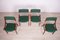 Polish Ski Jumper Dining Chairs from Zamojska Furniture Factory, 1970s, Set of 4 4