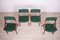 Polish Ski Jumper Dining Chairs from Zamojska Furniture Factory, 1970s, Set of 4, Image 4