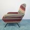 Vintage Missoni Fabric Lounge Chairs by Marco Zanuso, 1960s, Set of 2 5