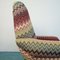 Vintage Missoni Fabric Lounge Chairs by Marco Zanuso, 1960s, Set of 2 9