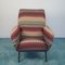 Vintage Missoni Fabric Lounge Chairs by Marco Zanuso, 1960s, Set of 2 7