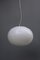 Spiral White Egg Ceiling Lamp from De Majo, 1970s 9