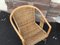 Rattan Armchairs, 1950s, Set of 10 8