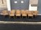 Rattan Armchairs, 1950s, Set of 10 1