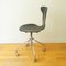 Model 3115 Mosquito Swivel Chair by Arne Jacobsen for Fritz Hansen, 1960s 3