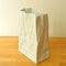 Jarrón de pie Paper Bag vintage blanco de Tapio Wirkkala para Rosenthal, Imagen 1