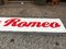 Italienischer Vintage 5 Meter PVC Alfa Romeo Werbebanner, 1980er 5