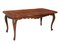 Baroque Venetian Burl Walnut and Hand-Carved Dining Table, 1930s, Image 1
