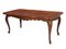 Baroque Venetian Burl Walnut and Hand-Carved Dining Table, 1930s, Image 3