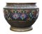 Late-19th Century Chinese Bronze Cloisonne Planter Bowl 7