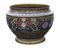 Late-19th Century Chinese Bronze Cloisonne Planter Bowl, Image 6